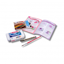SET D\'AQUARELLE FLORALE TALENS