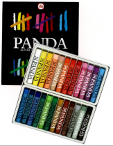 SET DE 24 PASTELS A L\'HUILE PANDA