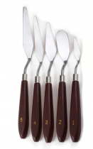 SET DE 5 COUTEAUX A PEINDRE