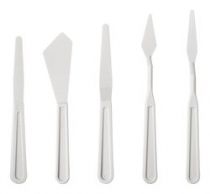 SET DE 5 COUTEAUX EN PLASTIQUE