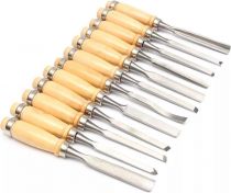 SET DE COUTEAUX A BOIS 12 PIECES