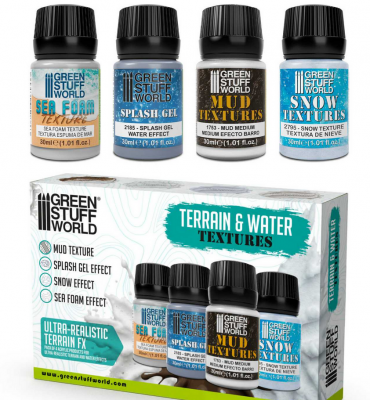 Set de textures aquatiques 30ml