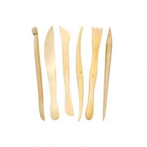 SET &Eacute;BAUCHOIRS EN BOIS (6 pi&egrave;ces)