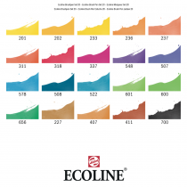 SET ECOLINE BRUSHPEN X 20