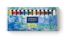 SET HUILE EXTRA FINE LEFRANC BOURGEOIS GIVERNY 12X20ML