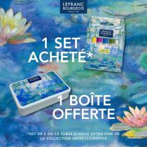 SET HUILE EXTRA FINE LEFRANC BOURGEOIS GIVERNY 5X20ML