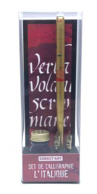 SET INITIATION CALLIGRAPHIE ITALIQUE