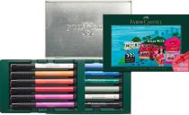 SET LOS ANGELES FEUTRES PITT ARTIST PEN FABER CASTELL X12