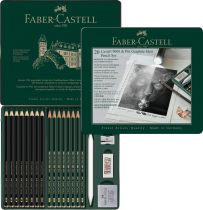 SET PITT GRAPHIE MATT & CASTELL 9000 - 20 Pièces