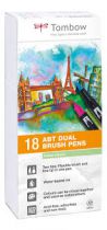 SET TOMBOW x18 PASTELS