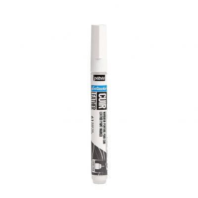 SETACOLOR CUIR MARKER - BLANC PUR