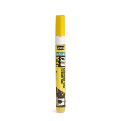 SETACOLOR CUIR MARKER - JAUNE VIF