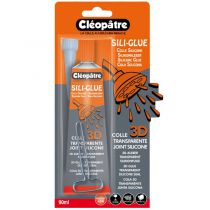 SILI-GLUE COLLE SILICONE 80GR AVEC EMBOUT DE PRECISION