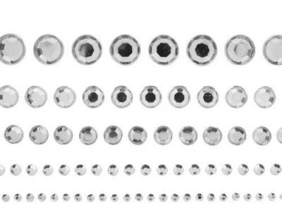 STRASS ADHESIF BLANC