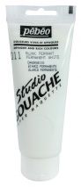 STUDIO GOUACHE 100ML BLANC PERMANENT