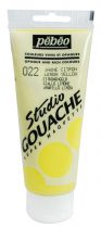 STUDIO GOUACHE 100ML JAUNE CITRON