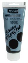 STUDIO GOUACHE 100ML NOIR TRICHROME