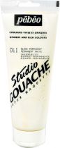 STUDIO GOUACHE 220ML BLANC PERMANENT