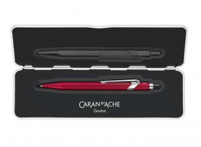STYLO BILLE COLORMAT-X CARAN D\'ACHE AVEC �TUI SLIMPACK