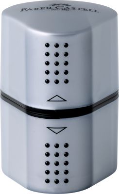 TAILLE CRAYON GRIP 2001 TRIO ARGENT