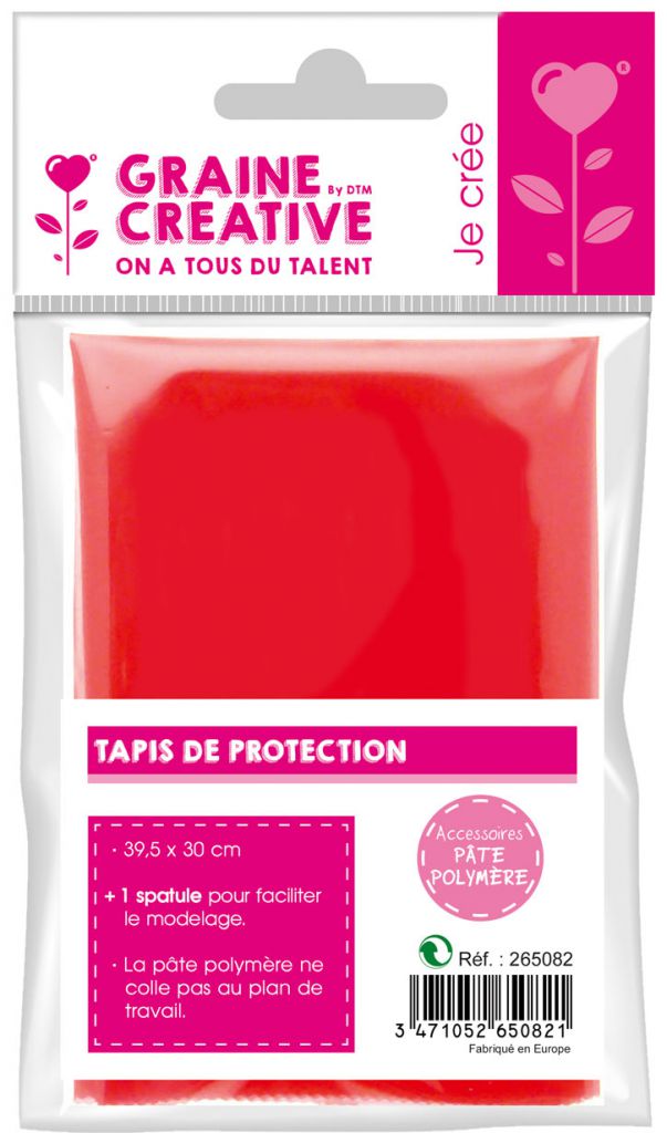 TAPIS SOUPLE DE PROTECTION + 1 SPATULE (Fimo)