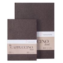 THE CAPUCCINO BOOK A4 80 pages 120g, Papier couleur Kraft chaud