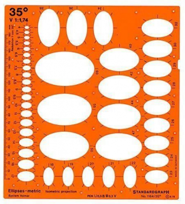 TRACE ELLIPSES 35� STANDARGRAPH