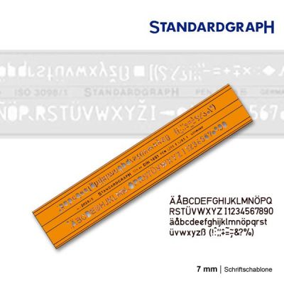 TRACE LETTRE ISO 7MM