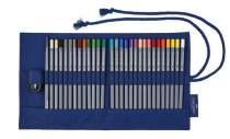 TROUSSE CRAYONS GOLDFABER x 27 + PINCEAU + TAILLE CRAYON 