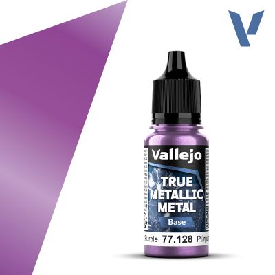TRUE METALLIC METAL BASE AMETHYST PURPLE 18 ML