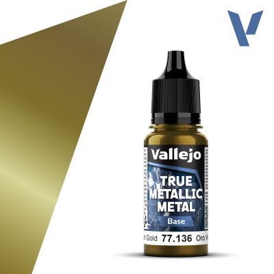 TRUE METALLIC METAL BASE GREENISH GOLD 18 ML