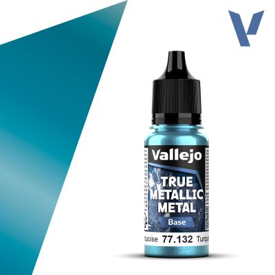 TRUE METALLIC METAL BASE HYDRA TURQUOISE 18 ML