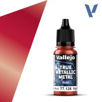 TRUE METALLIC METAL BASE RUBY RED 18 ML