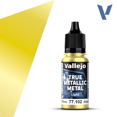 TRUE METALLIC METAL LIGHT  RADIANT YELLOW 18 ML