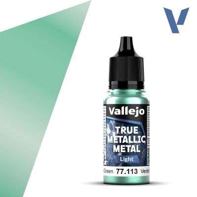 TRUE METALLIC METAL LIGHT BEETLE GREEN 18 ML