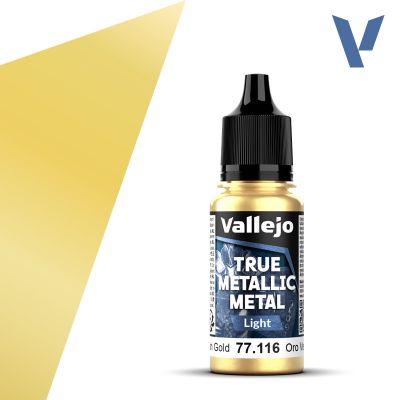 TRUE METALLIC METAL LIGHT GREENISH GOLD 18 ML