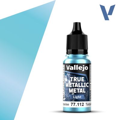 TRUE METALLIC METAL LIGHT HYDRA TURQUOISE 18 ML