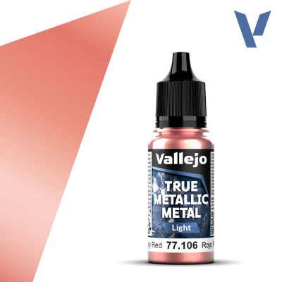 TRUE METALLIC METAL LIGHT RUBY RED 18 ML