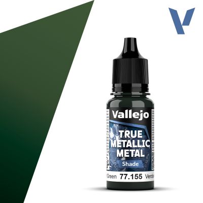 TRUE METALLIC METAL SHADE AMBER GREEN 18 ML