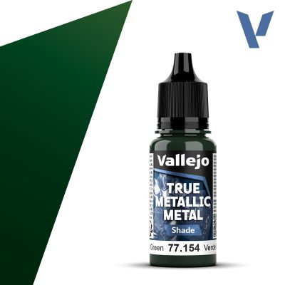 TRUE METALLIC METAL SHADE DUSKEN GREEN 18 ML