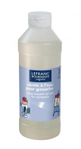 VERNIS A L\'EAU GOUACHE 500ML LEFRANC BOURGEOIS