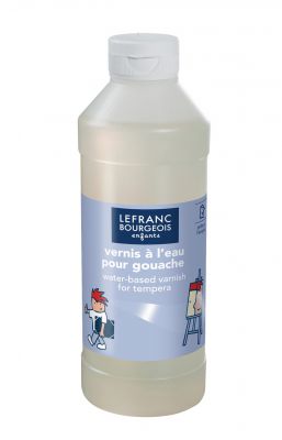 VERNIS A L\'EAU POUR GOUACHE 1L