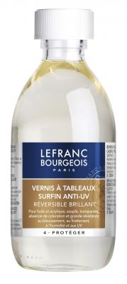 VERNIS A TABLEAU BRILLANT ACRYLIQUE ET HUILE 250ML