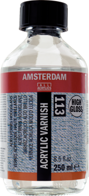 VERNIS ACRYLIQUE ULTRA BRILLANT 250ML AMSTERDAM