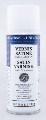VERNIS AEROSOL SATINE SENNELIER 400ML (prix creattitude)