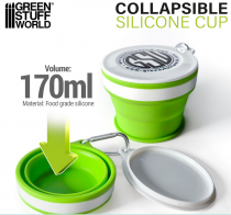 Verre pliable en silicone 170 ml