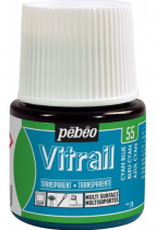 VITRAIL TRANSPARENT BLEU CYAN 45ml