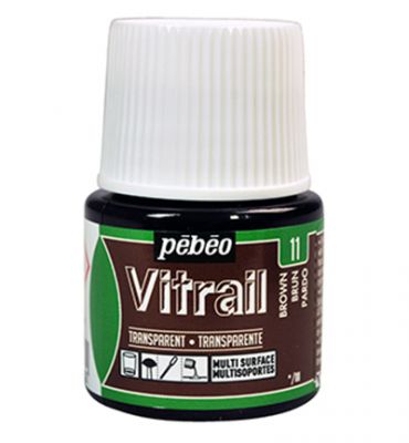 VITRAIL TRANSPARENT BRUN 45ml