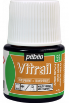 VITRAIL TRANSPARENT BRUN AMBRE 45ml