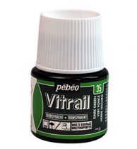 VITRAIL TRANSPARENT VERT FONCE 45ml